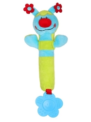 NOVÉ - Plyšová pískací hračka s kousátkem Baby Ono beruška zelená