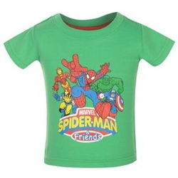 Outlet - Dětské triko s krátkým rukávem Spiderman (Marvel) 